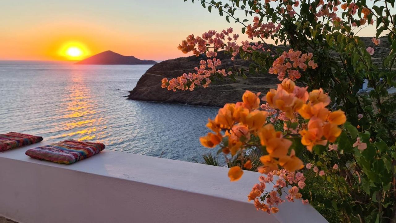 Ivi Beach Front Villa, Leros Vromolithos Exteriér fotografie