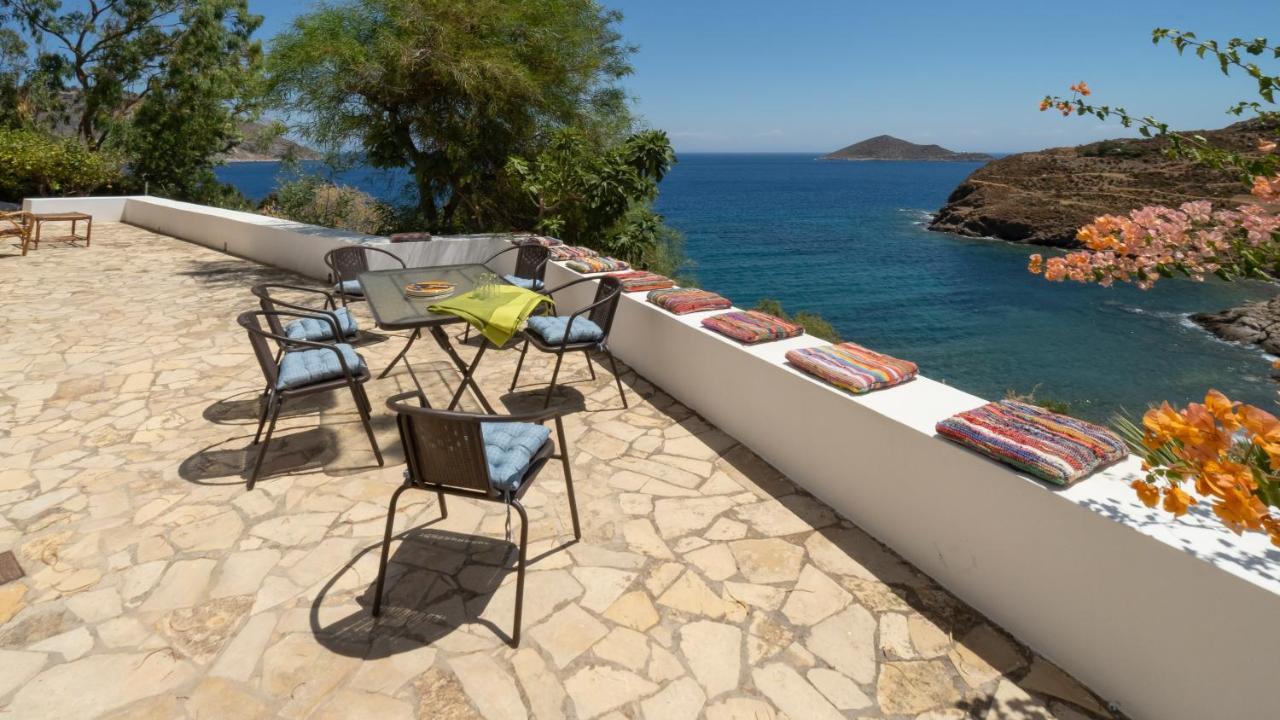 Ivi Beach Front Villa, Leros Vromolithos Exteriér fotografie