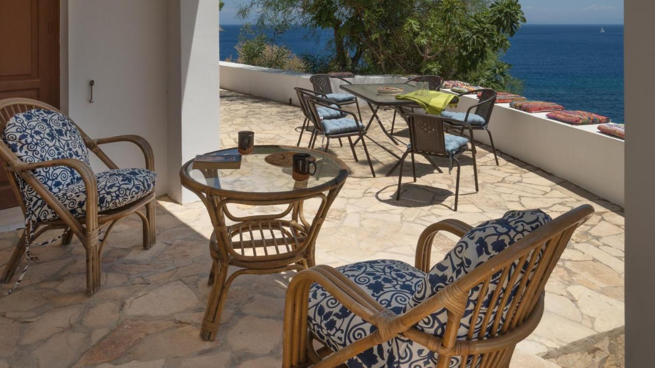 Ivi Beach Front Villa, Leros Vromolithos Exteriér fotografie