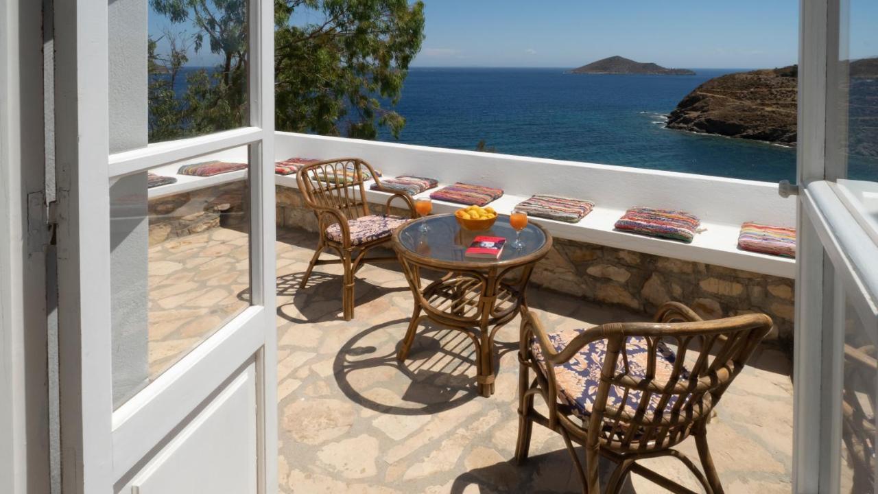 Ivi Beach Front Villa, Leros Vromolithos Exteriér fotografie