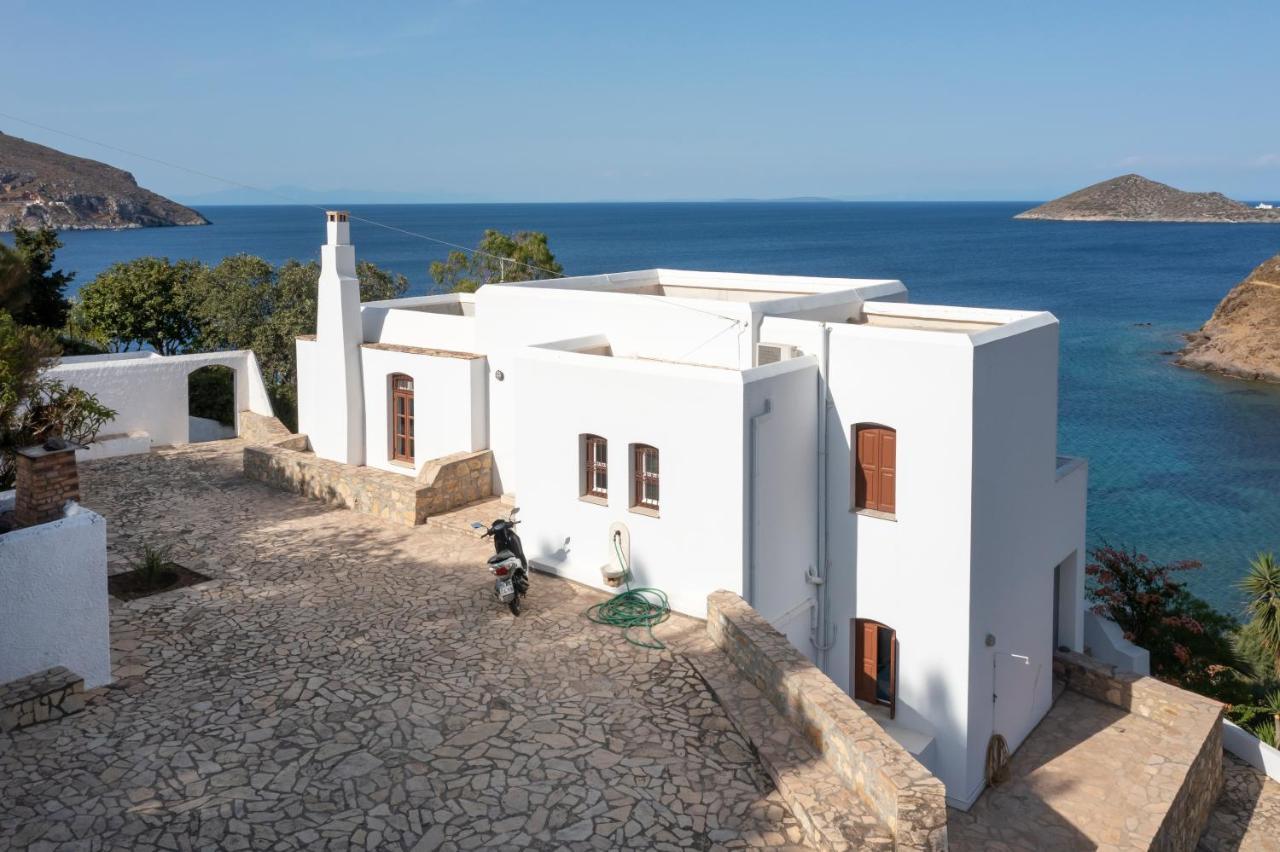 Ivi Beach Front Villa, Leros Vromolithos Exteriér fotografie